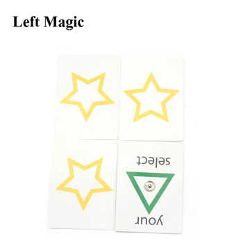 1 compl. rotirajući ESP predviđanje kartice trikove izbliza rekvizita za scenu iluzija pribor čarobni mađioničar neobična komedija ментализм igračka