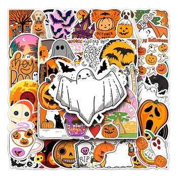 10/50 Komada Halloween DIY Crtani Grafiti Vodootporne Naljepnica Ruksak Telefon bilježnica Ukras Naljepnice Dječja Igračka
