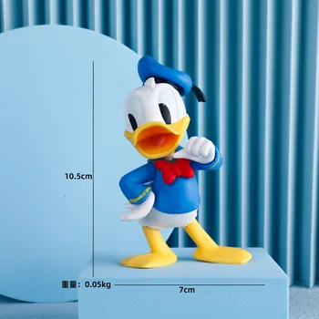 11 cm Disney Donald Duck Daisy PVC Q Verzija Figurice Model Igračke Lutke Ukrašavanje Božićne Darove