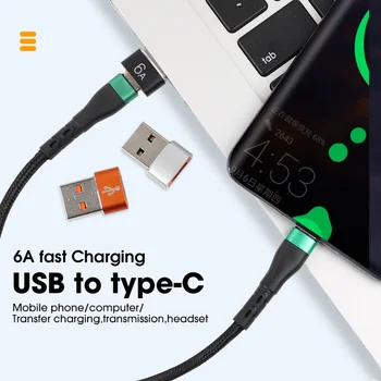 6A Tip C Mobilni Telefon USB OTG Adapter za Samsung Xiaomi Prijenosni Typc C Prijenos Podataka Ženski Pretvarač za Macbook Miš Nožica