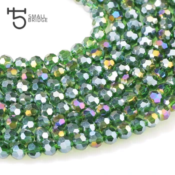 8 mm Austrijski Opal Cijele Loptu Kristalne Perle za Izradu Narukvice Diy Materijal Perles Slobodan Cut-Stezni Staklene Perle Z172