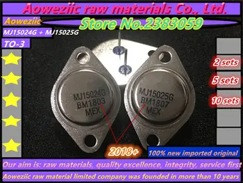 Aoweziic 2018 + novi ulazni izvorni MJ15024G MJ15025G MJ15024 MJ15025 TO-3 zlatne hermetičan audio pojačalo snage