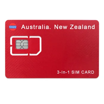 Australija, Novi Zeland Prepaid Sim kartica, Tarifnih paketa nl Interneta 4G wifi, Međunarodna Fleksibilna bežični internet SIM kartica