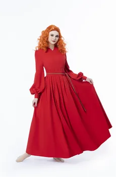 CostumeBuy Odijelo Лютика Princeza Nevjesta cosplay haljina odijelo renesanse srednjovjekovna princeza crveno vjenčanicu s pojasom