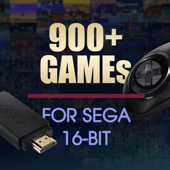 DATA FROG Y2 SG 16 Bita 4 Za igranje navigacijsku tipku za MD Sega Mini Igraće konzole HDMI-kompatibilnu 900 + Igra za Sega Genesis/Mega Drive