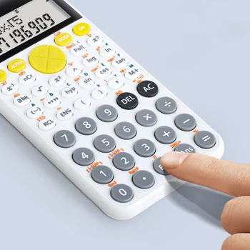 Digitalni Znanstveni Kalkulator 240 Funkcije Matematički 10-znamenkasti 2-linijski LCD Za Studentske školske Studentski Uredsku uporabu
