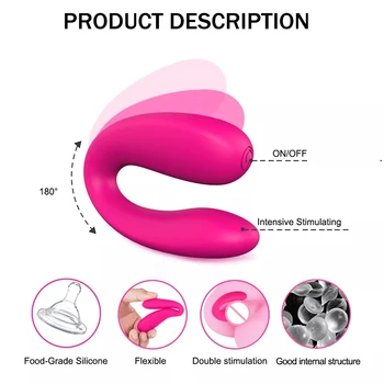 Dildo Analni Čep U Obliku Vibratora G Spot Stimulator Klitorisa Par Seksi Igračke Za Odrasle Za Žene Proizvode Za Odrasle Sexo Analni Plug