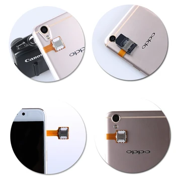 Dvostruki Produžetak SIM Kartice, Adapter za Micro SD Praktičan Univerzalni TF Hibridni Produžni kabel za Sim Kartice Nano Cato za Promjenu Kartice Android Telefon