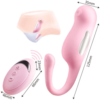 Električni Šok Vibrator Daljinski Upravljač Skok Jaje Orgazam Stimulator Klitorisa i G-točke 7 Brzina Seks-Igračke Za Žene