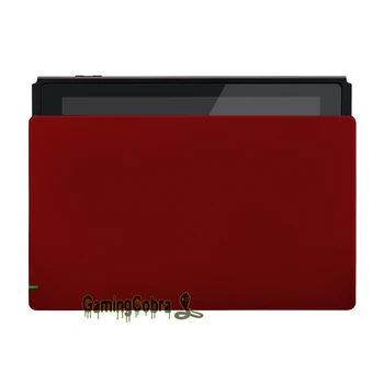 EXtremeRate Izrađen po Mjeri Soft Touch Crvena Prednja Ploča DIY Smjenski Ljuska je Ljuska za priključnu stanicu Nintendo Switch