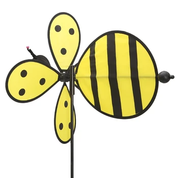 HBB Velika Pčela Vjetrenjača Vrtloženje Vjetrenjača Kućno Dvorište Vrt Dekor Dječja Igračka