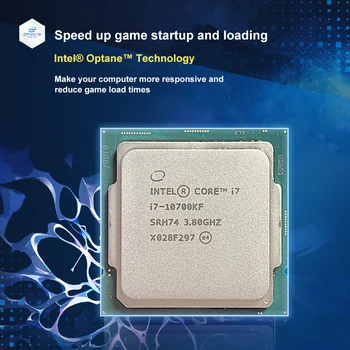 Intel NOVI Core i7-10700KF i7 10700KF 3,8 Ghz Восьмиядерный 16-nit procesor Procesor L2 = 2 M L3 = 16 M 125 W LGA 1200 Processador Pribor
