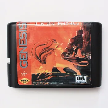 Kralj Lav 16 bita MD Igraća karta Za Sega Mega Drive Za Genesis