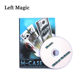 M-Case Od Микаэля Шатлена (trikove + DVD) Magične trikove Card Magijske Rekvizite izbliza Čarobni Komedija Iluzije Ментализм