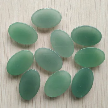Moda 2017 godine lider prodaje prirodni zeleni aventurin Ovalni кабошон kamenje perle 20x30 mm 10 kom./lot Veleprodaja Besplatna dostava