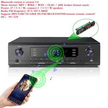 Modul mp3 usb fm bluetooth-Kompatibilni pojačalo Naknada MP3 Dekoder Ekran u Boji Car MP3 player s USB Modul FM Snimanje AUX Radio