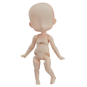 Na raspolaganju je Dobra Osmijeh GSC Nendoroid Lutka Tijelo Q verzija figurica Dizajn Lutke Dječaci Djevojčice Žena Figurice Likova Brinquedos Igračke