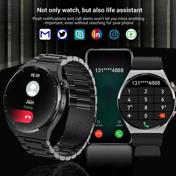 Novi Pametni Sat S NFC Za Muškarce GT3 Pro AMOLED 390*390 HD Ekran Otkucaja Srca Bluetooth Poziv IP68 Vodootporni Pametni Sat Za Huawei Xiaomi