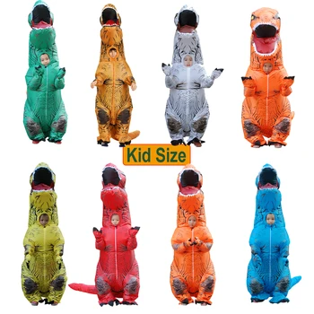 Odrasli Dječji Večernja Odijela za Косплея na Halloween, Napuhavanje Odijelo Dinosaurusa T-rex, Maskota je Životinja, Večernji Pokloni za Rođendan Disfraz