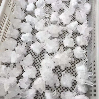 Ozdravljenje klaster kamena kristala kvarca prirodne litice jasan bijeli za uređenje