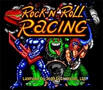 Rock ' N ' Roll Racing NTSC-u SAD-u 16 bita MD Igraća karta za Sega Mega Drive Za Genesis