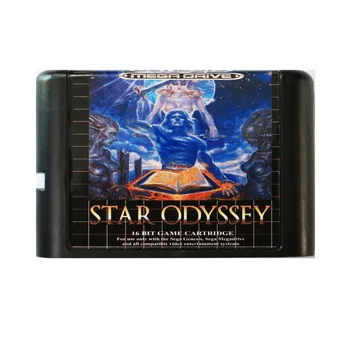 Star Odyssey 16 bita MD Igraća karta Za Sega Mega Drive Za SEGA Genesis