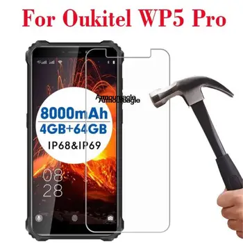 Za oukitel wp5 pro kaljeno staklo 2.5 d zaštitni film 9h LCD zaslon zaštitna maska za oukitel wp5pro štit