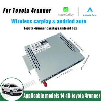Za popravak TOYOTA Originalna multimedijalni sustav Bežična Apple Carplay Android Auto Za 4Runner-2019 stražnja Kamera za Automobil Dekoder